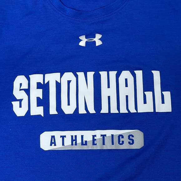 Seton Hall Pirates Under Armour NCAA Collegiate Sports Shirt - Picture 3 of 4